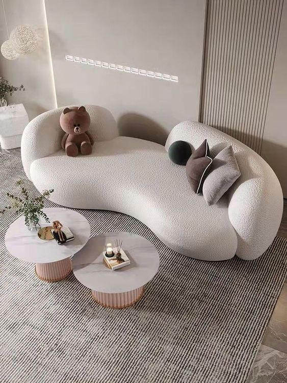 Cloud Upholstered Sofa.