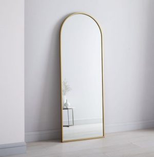 Arched Full Length Standing Mirror