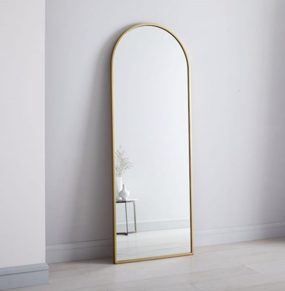 Arched Full Length Standing Mirror