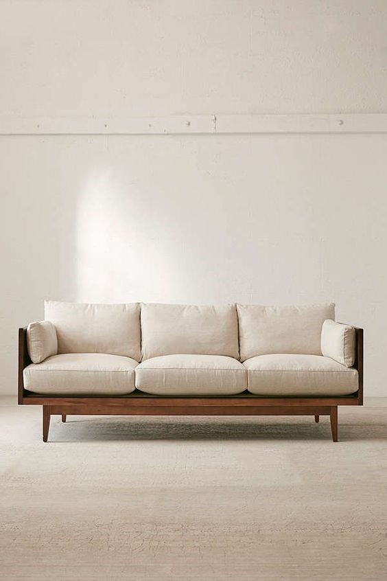 Upholstered Comfy Sofa