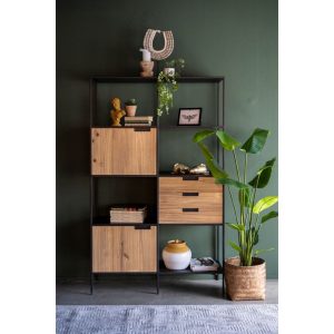 Rustic Wooden Showcase.