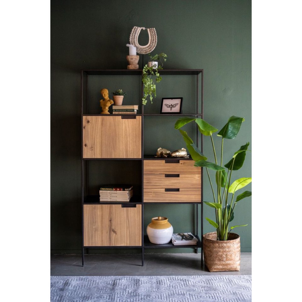 Rustic Wooden Showcase.