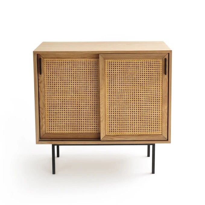 Wooden Cane cabinet