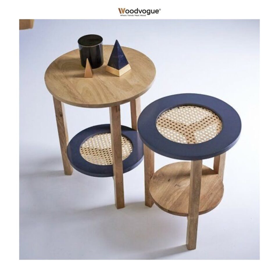 Dual-Tone Cane Tables