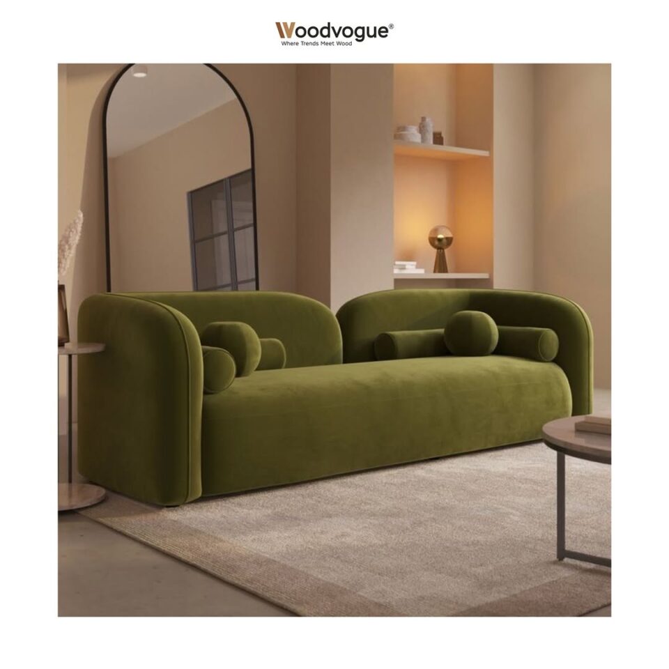 Olive Luxe Sofa