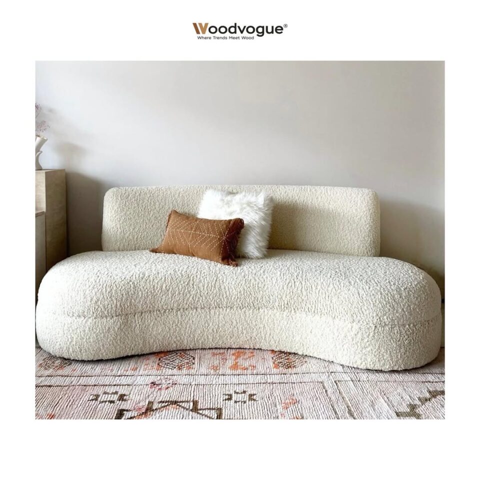 PLUFF boucle sofa